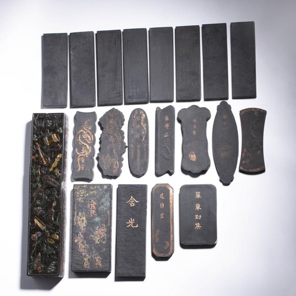 （和正堂株式會(huì)社）吉祥美術(shù)古墨 17點(diǎn)