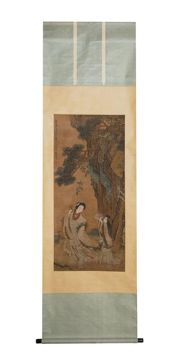 中鴻信陳洪綬（1598-1652）?麻姑獻(xiàn)壽