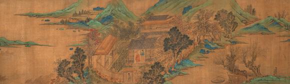中鴻信文徵明（1470-1559）?臨趙文敏后赤壁賦圖卷