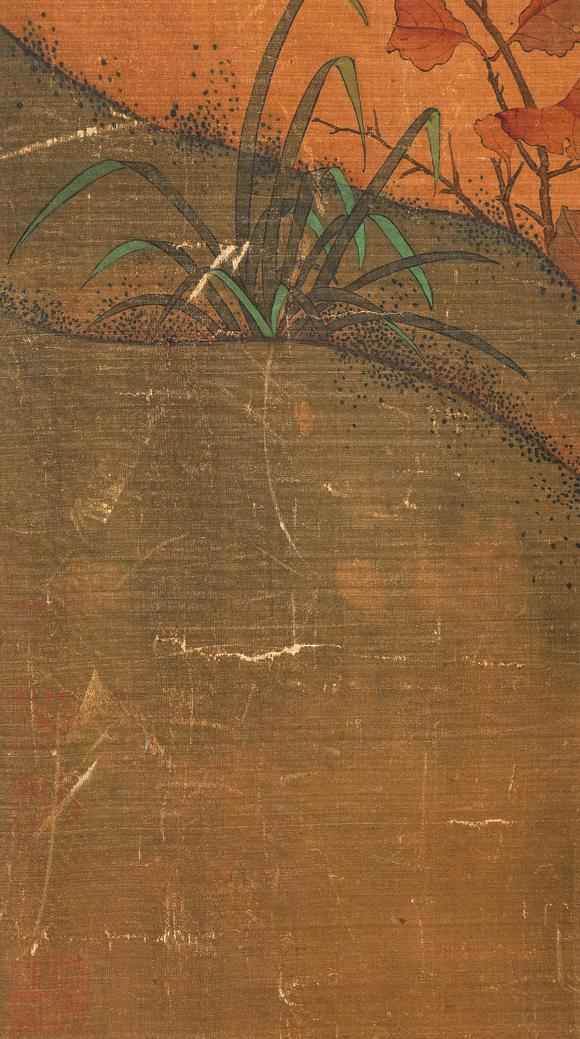 中鴻信宣宗朱瞻基（1398-1435）[明]?御臨黃筌花鳥卷