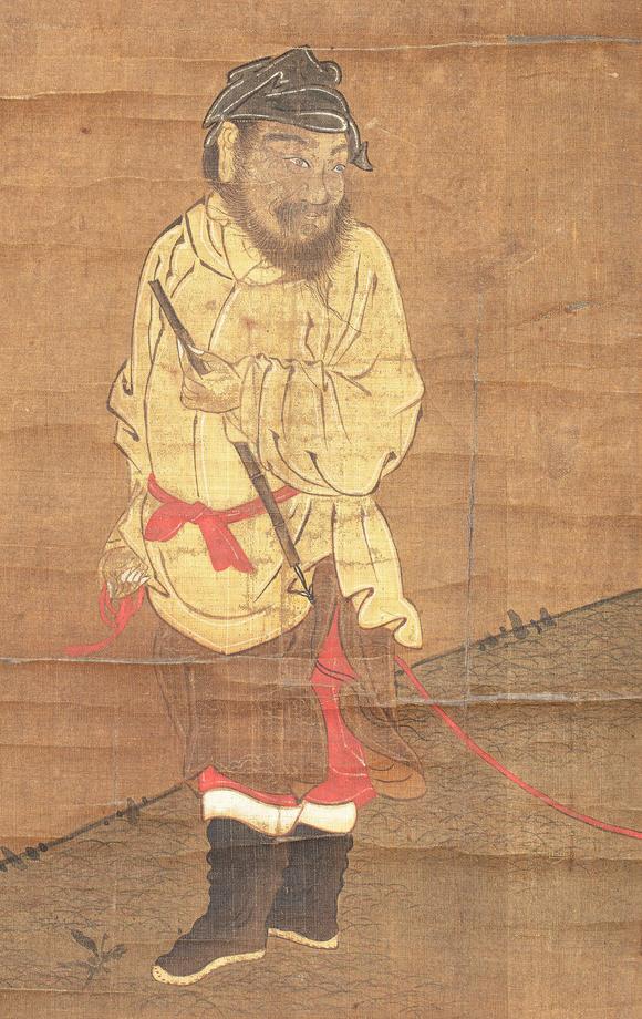 中鴻信佚名?胡人飼馬圖