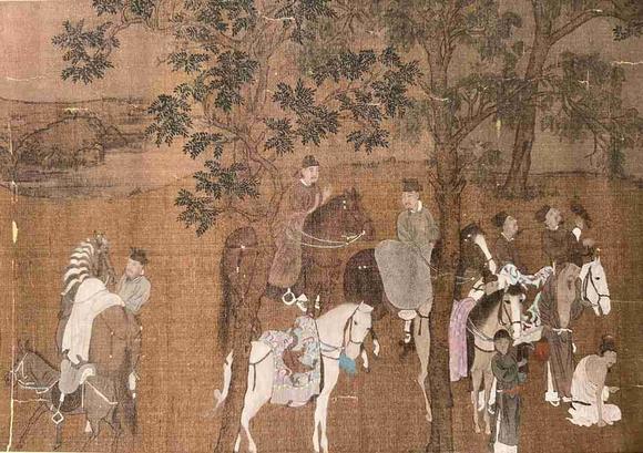 日本松町古美宋徽宗 十八學(xué)士圖