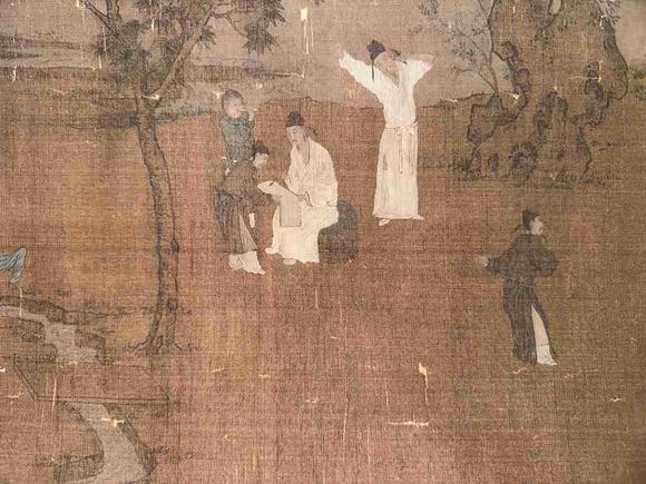 日本松町古美宋徽宗 十八學(xué)士圖