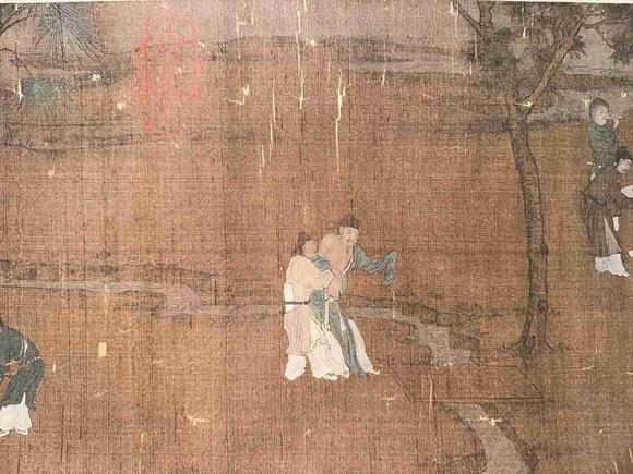 日本松町古美宋徽宗 十八學(xué)士圖