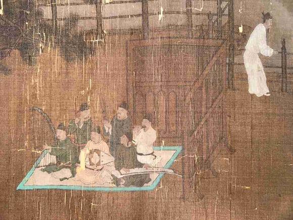 日本松町古美宋徽宗 十八學(xué)士圖