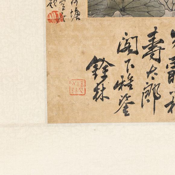 藝是拍賣仇珠 庭園清話圖
