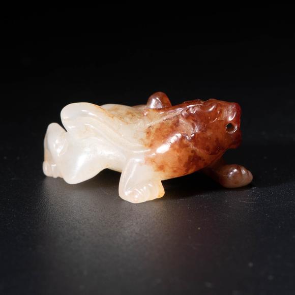 （和正堂株式會社）吉祥美術(shù)宋 紅沁玉獸