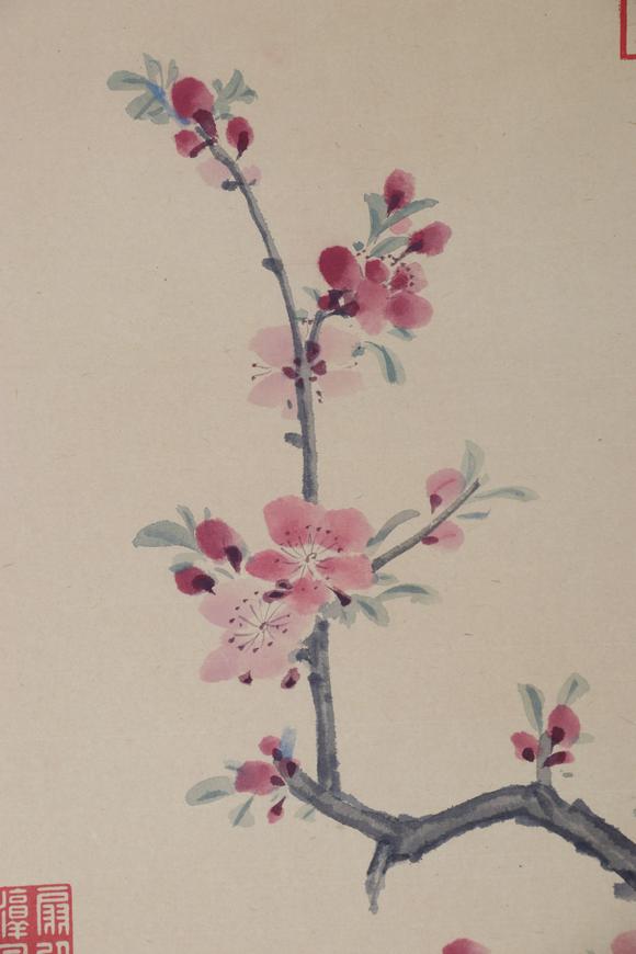 東京新日本乾隆帝（1711-1799）　清供圖　紙本立軸