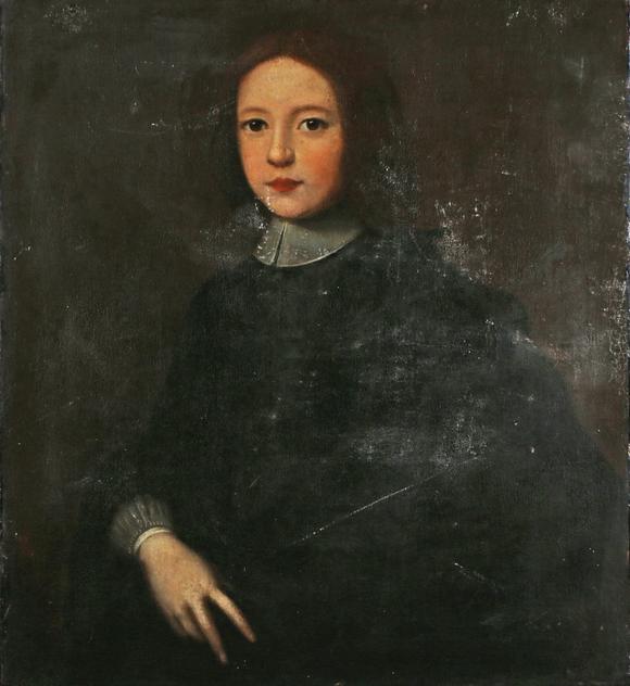 TooveysContinental School (18th century) - Portrait of a young man, oil on