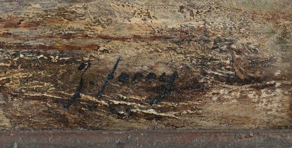TooveysJ. Ferry (19th century) - Gathering the vraic, Jersey, oil on canvas