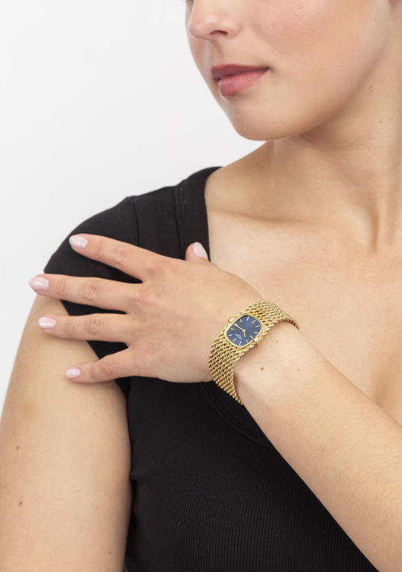 Piguet - H?tel des VentesPatek Philippe, Ellipse, réf. 4266/2, montre-bracelet en or 750, années 1970