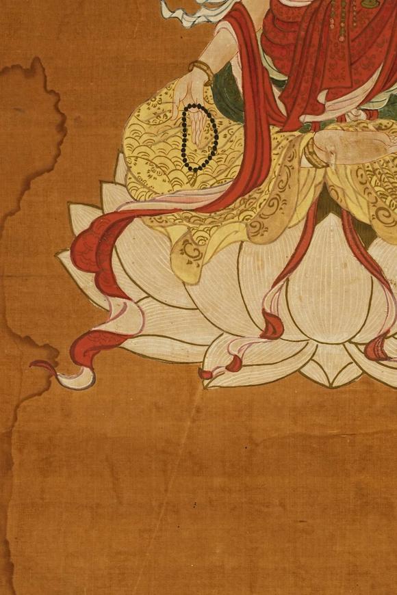 京都祇園會拍賣佚名 佛畫 絹本鏡心