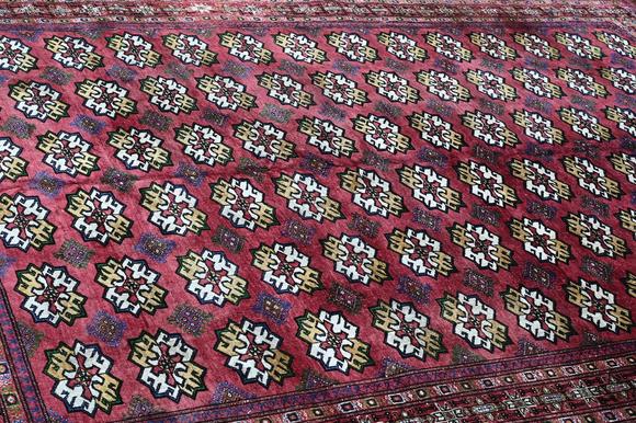 DreweattsA SILK TEKKE RUG