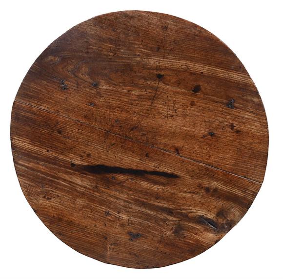DreweattsA GEORGE III ELM AND ASH CRICKET TABLE, LATE 18TH CENTURY