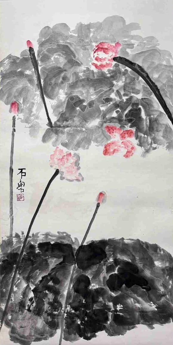 日本松町古美石魯 荷花