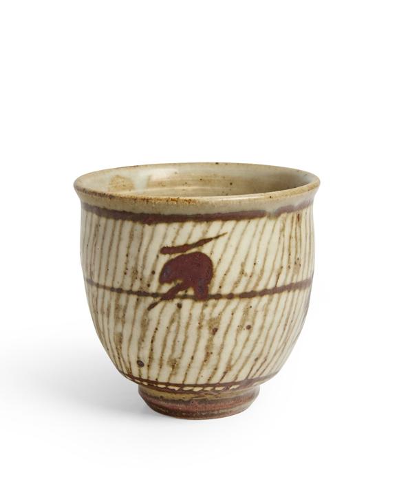 RoseberysShimaoka Tatsuzo (1919-2007)?

Mashiko-yaki yunomi, circa