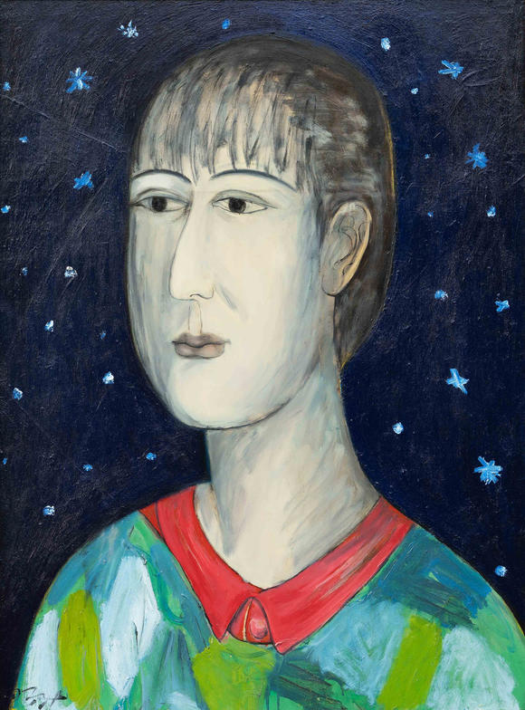 允臧齋邱亞才(1949-2013)  盼（1991）