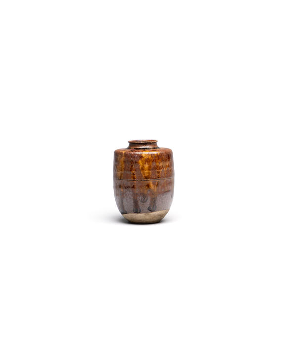 允臧齋11至12世紀(jì)  瀨戶茶入附蓋