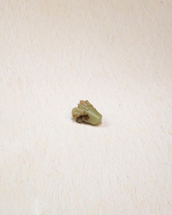 允臧齋商  玉羊首