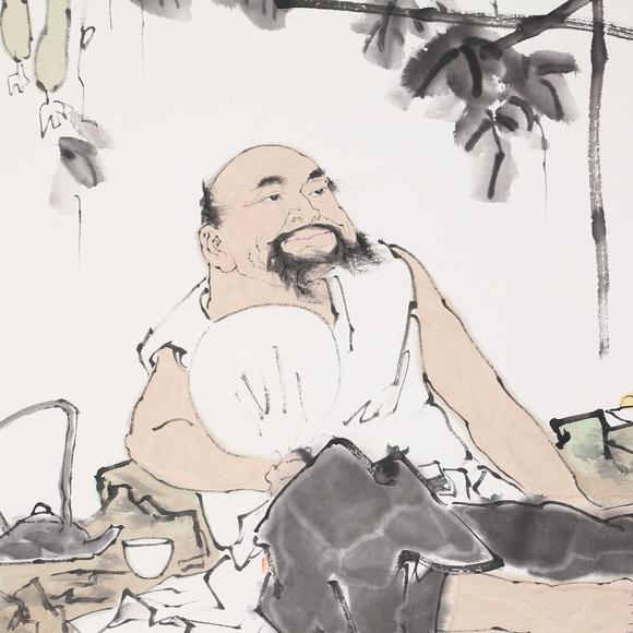 春和美術(shù)範(fàn)曾  人物