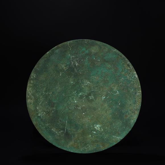 春和美術戰(zhàn)國 銅錯金銀龍鳳紋鏡