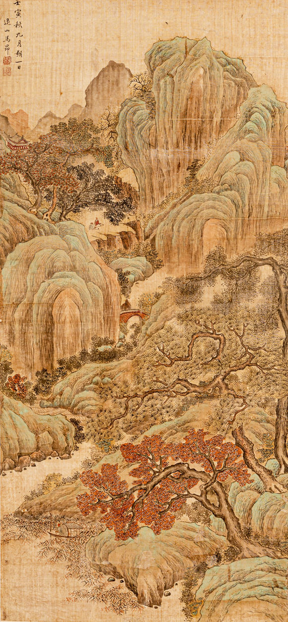 春和美術(shù)馬昂論道圖