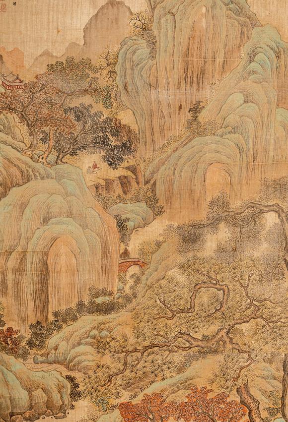 春和美術馬昂論道圖