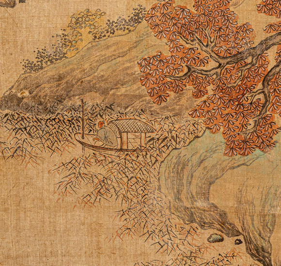 春和美術馬昂論道圖