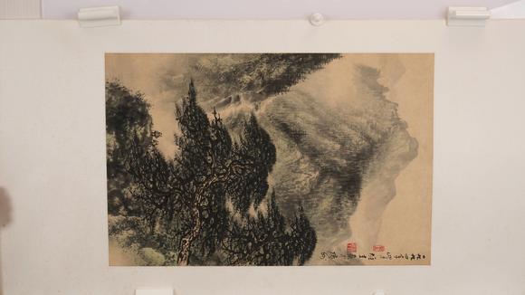 華岳國際黎雄才  山水