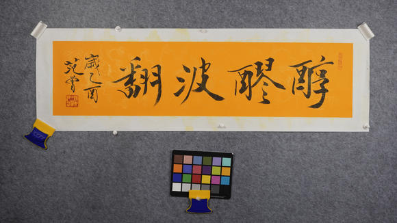 華岳國(guó)際范曾  書(shū)法