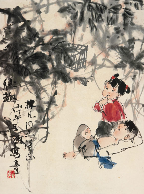 北京懋隆拍賣周思聰  秋趣