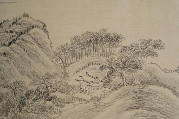 北京懋隆拍賣溥儒 擬王石谷山水卷