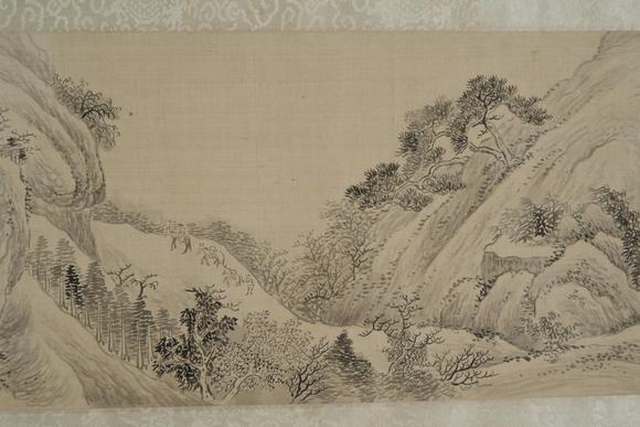 北京懋隆拍賣溥儒 擬王石谷山水卷