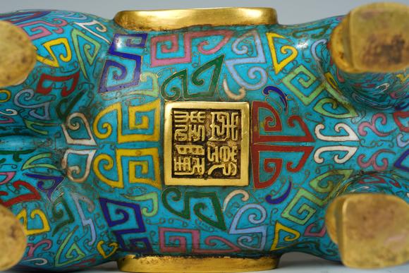 萬(wàn)領(lǐng)國(guó)際清代 琺瑯戰(zhàn)馬