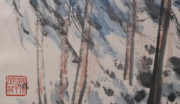 萬領(lǐng)國際齊白石  著錄于《中國書畫名家作品展》P47  一帆風(fēng)順