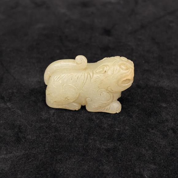 南京十竹齋白玉虎