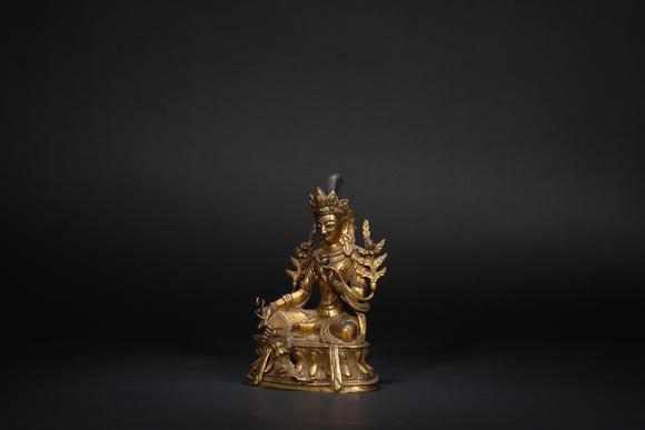 鴻寶源拍賣清 銅度母