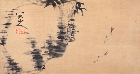 萬領(lǐng)國際八大山人  花鳥雙挖