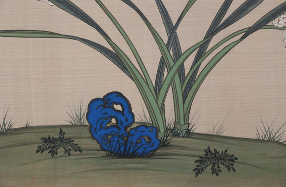 萬領(lǐng)國際于非闇  花蝶圖