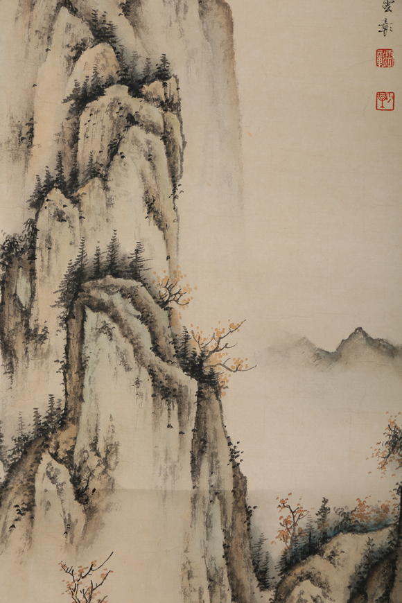 萬領(lǐng)國際陳少梅  山水