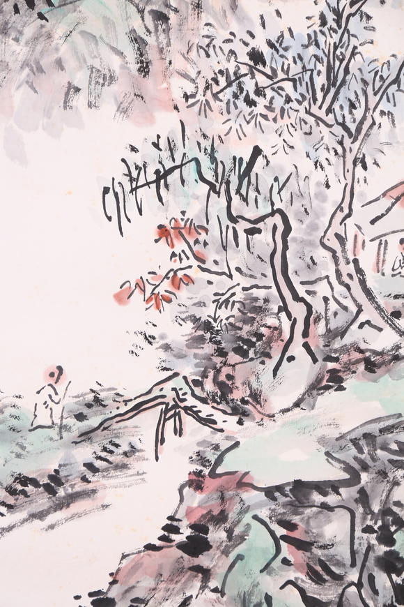 萬(wàn)領(lǐng)國(guó)際黃賓虹  山水