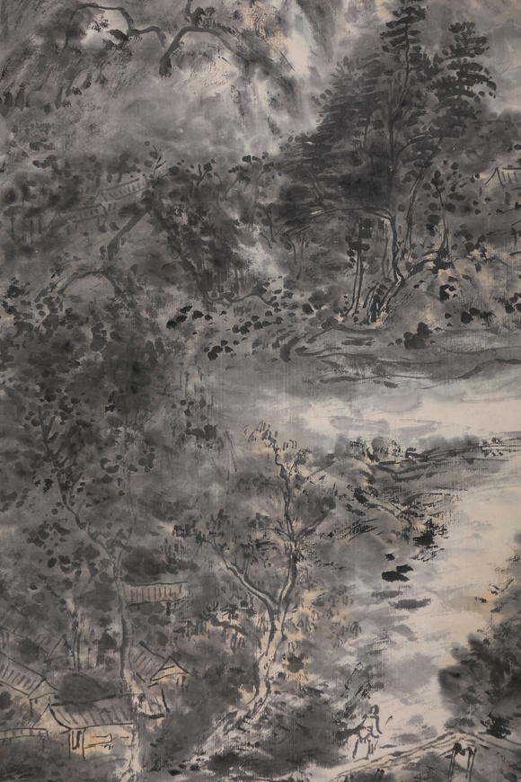 萬(wàn)領(lǐng)國(guó)際黃賓虹  山水