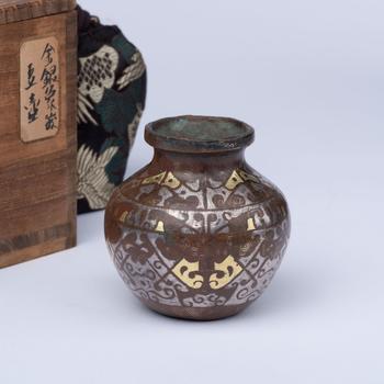古銅錯(cuò)金銀壺