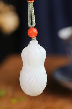 百財聚來精品和田玉掛件
