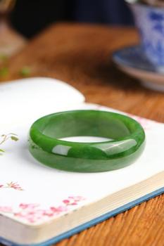 碧色蕩漾·輪胎手鐲精品和田玉碧玉