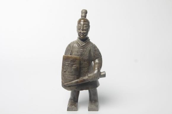 蘭亭古美術(shù)オークション秦  和闐玉兵俑