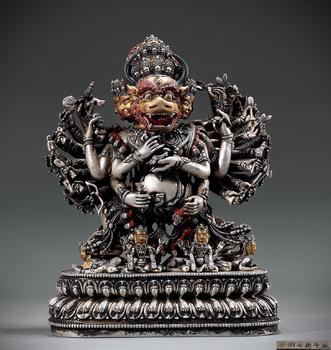 明 藏銀大威德金剛像