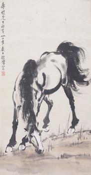 徐悲鴻 駿馬