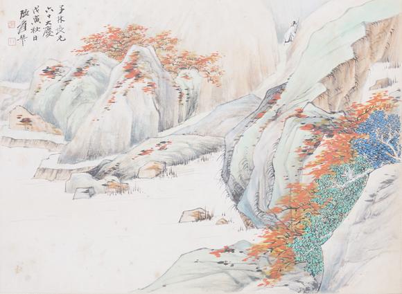 東洋國(guó)際|佐藤美術(shù)館一期一會(huì)第四十六回張大千 深山策杖