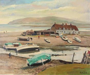 Lot 500 *  HARRY RUTHERFORD (1903-1985) Porlock Weir